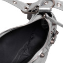 Сумка Balenciaga Le Cagole XS Shoulder Bag Silver 5935461LBBU1010