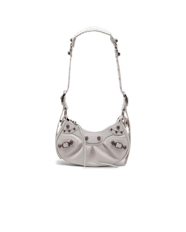 Сумка Balenciaga Le Cagole XS Shoulder Bag White 5935461LBBU1020