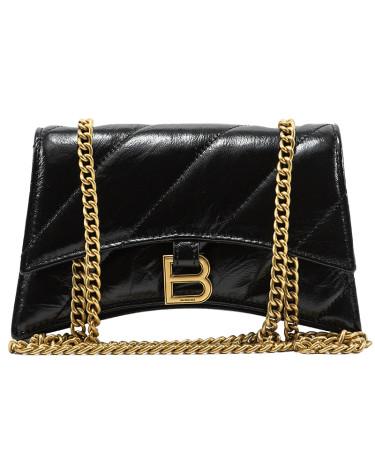 Сумка Balenciaga Crush Small Chain Bag Quilted in Black 716351210IT1000