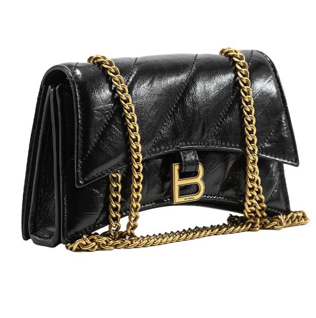 Сумка Balenciaga Crush Small Chain Bag Quilted in Black 716351210IT1000