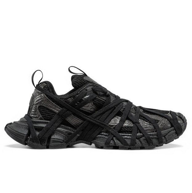 Balenciaga 3XL Extreme Lace Black
