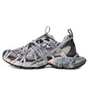 Balenciaga 3XL Extreme Lace Brown Grey Beige
