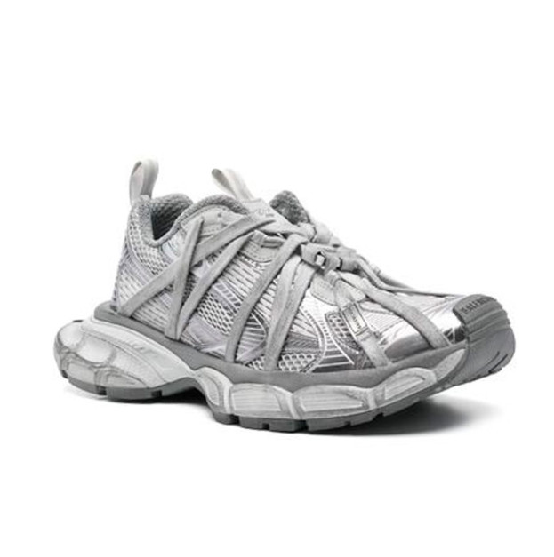 Balenciaga 3XL Extreme Laces B Trainers in Grey 825601W3XCH1101