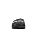 Balenciaga Pool Slide Sandal in Black White 565826W1S801006