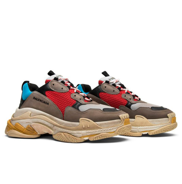 Balenciaga Triple S Blue Red 512175W09O24365