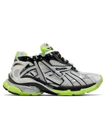 Balenciaga Runner White Fluo Yellow 677403W3RBP