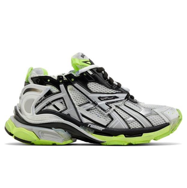 Balenciaga Runner White Fluo Yellow 677403W3RBP1093