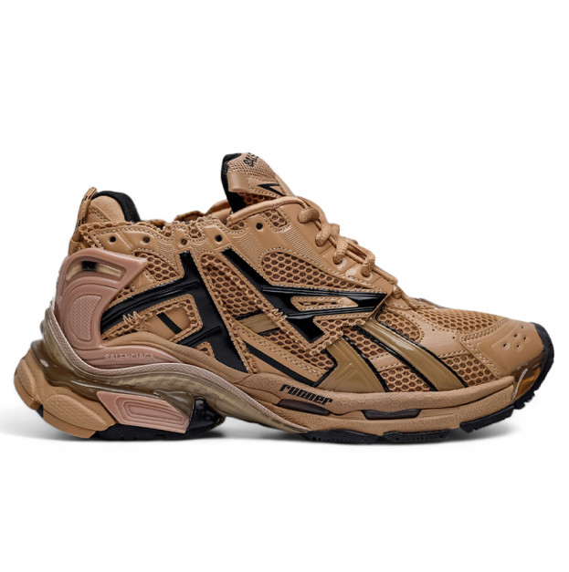 Balenciaga Trainer Runner Beige Black