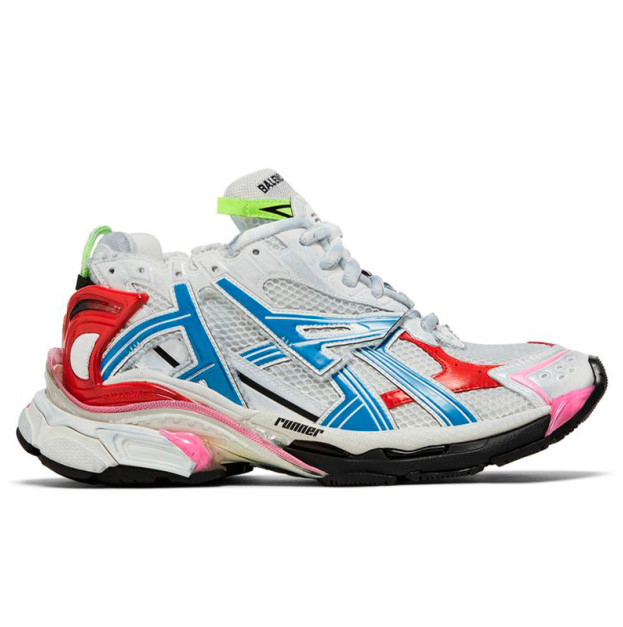 Balenciaga Runner White Red Blue Pink 677403W3RB69645