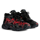 Balenciaga Runner Graffiti Black Red 772774W3RBQ1060