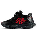 Balenciaga Runner Graffiti Black Red 772774W3RBQ1060