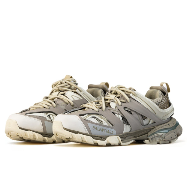 Balenciaga Track Layered Cream White