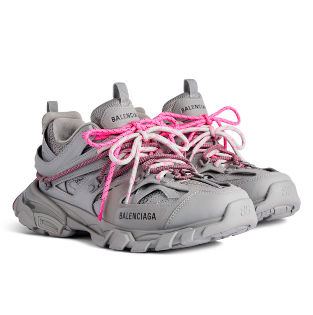 Balenciaga Track Trail Laces Grey Pink 800590WTRHK1013