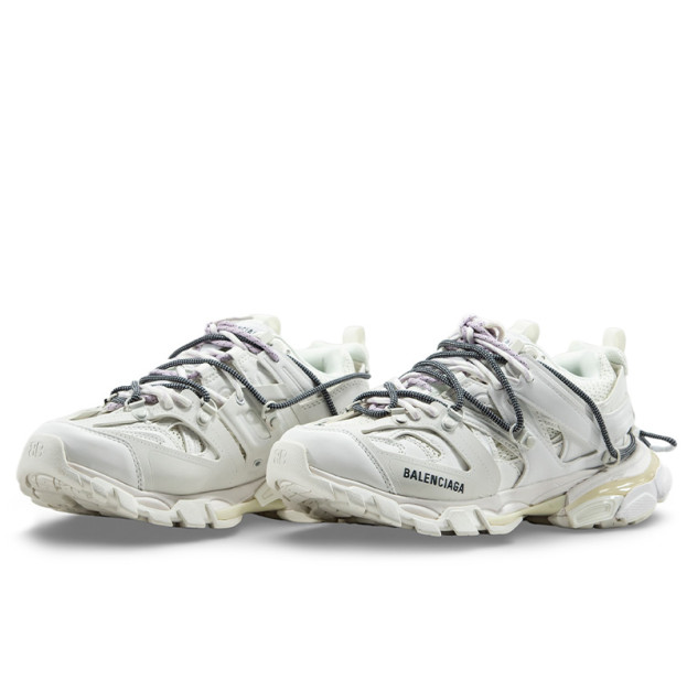 Balenciaga Track Trail Laces White Lilac 800592WTRHK9110