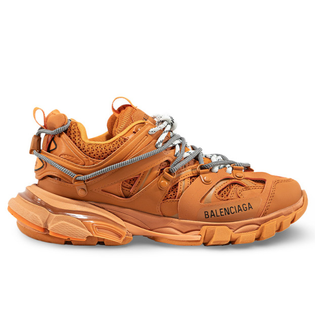 Balenciaga Track Trail Laces Orange Grey 800592WTRHK7000