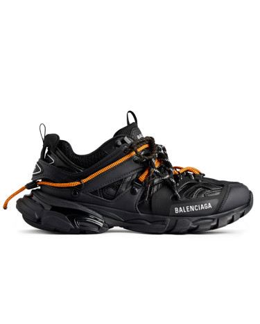 Balenciaga Track Trail Laces Sneaker Black Orange 800592WTRHK1000