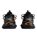 Balenciaga Track Trail Laces Sneaker Black Orange 800592WTRHK1000