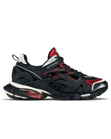 Balenciaga Track 2 Trainer Black Burgundy 568614W2GN36000