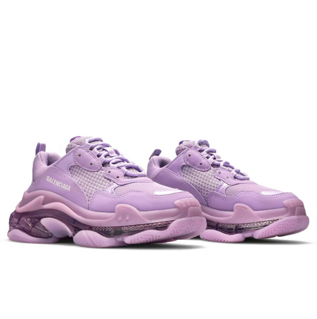 Balenciaga Triple S Clear Sole Purple 544351W2GA15890