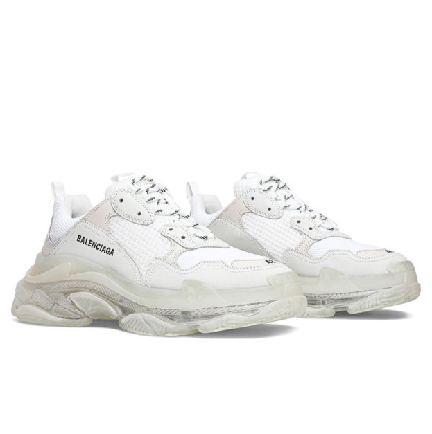 Balenciaga Triple S White Clear Sole 544351W09E19000