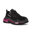 Balenciaga Triple S Clear Sole Black Pink 541624W2FR11053