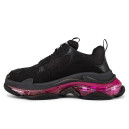 Balenciaga Triple S Clear Sole Black Pink 541624W2FR11053