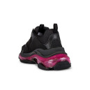 Balenciaga Triple S Clear Sole Black Pink 541624W2FR11053