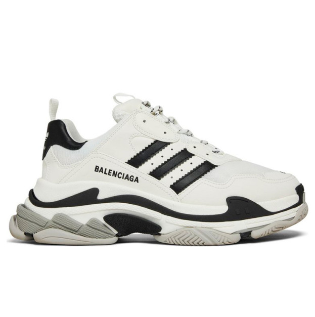 Balenciaga x Adidas Triple S White 710021W2ZB19112