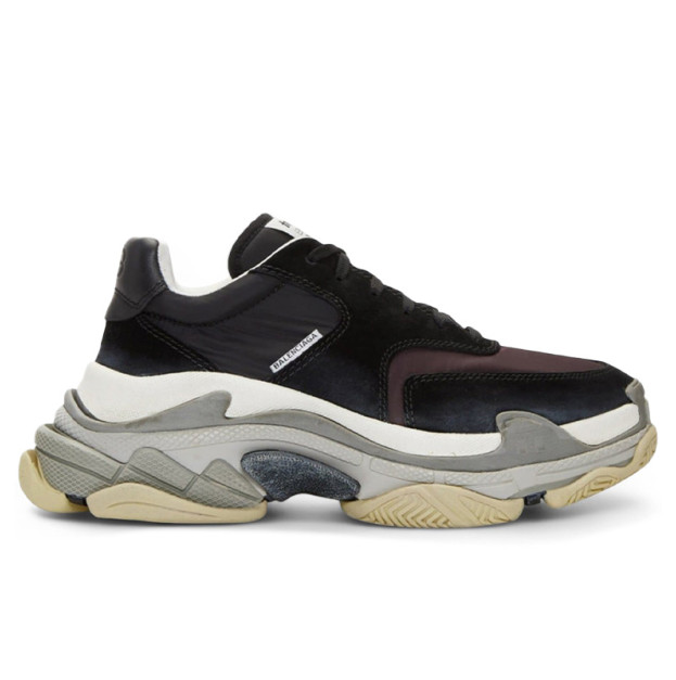 Balenciaga Triple S Black Burgundy 182342M237001